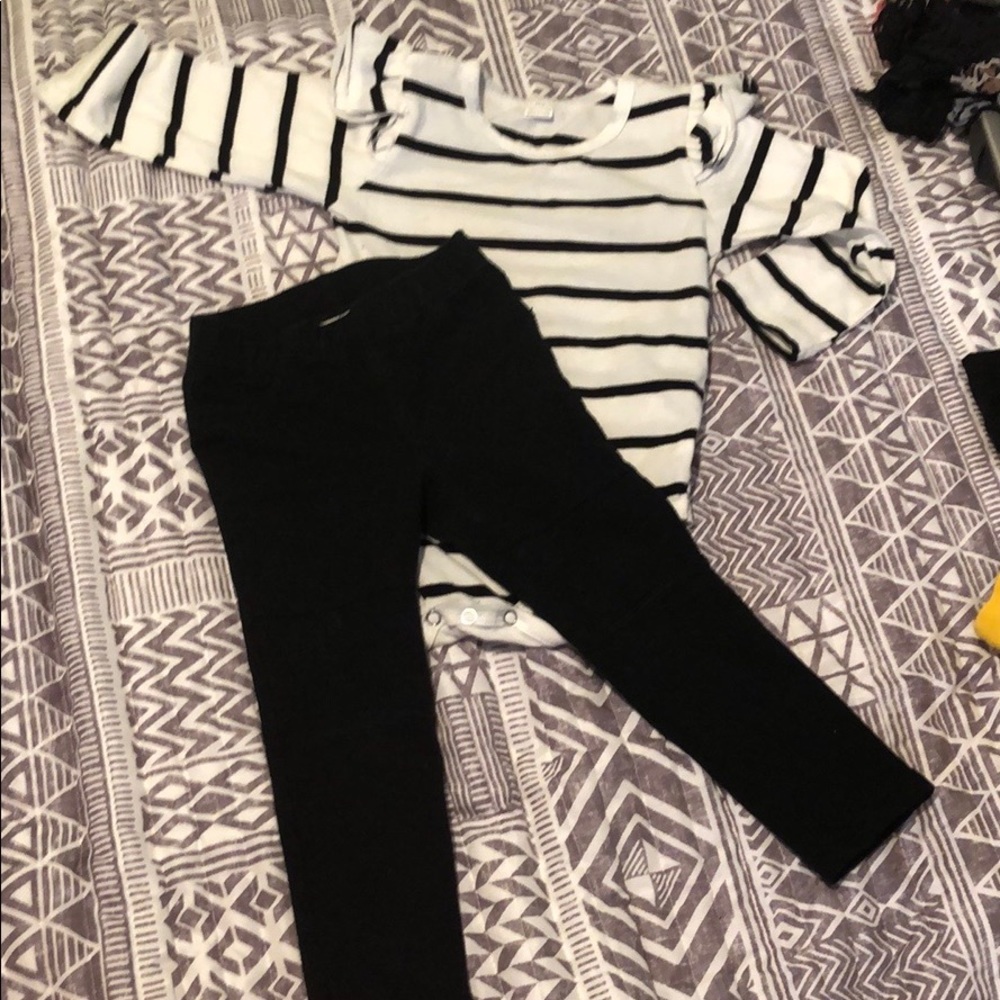 Adorable toddler girl outfit
